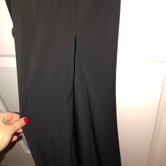 Black and beaded prom dress - Picture 6 of 6